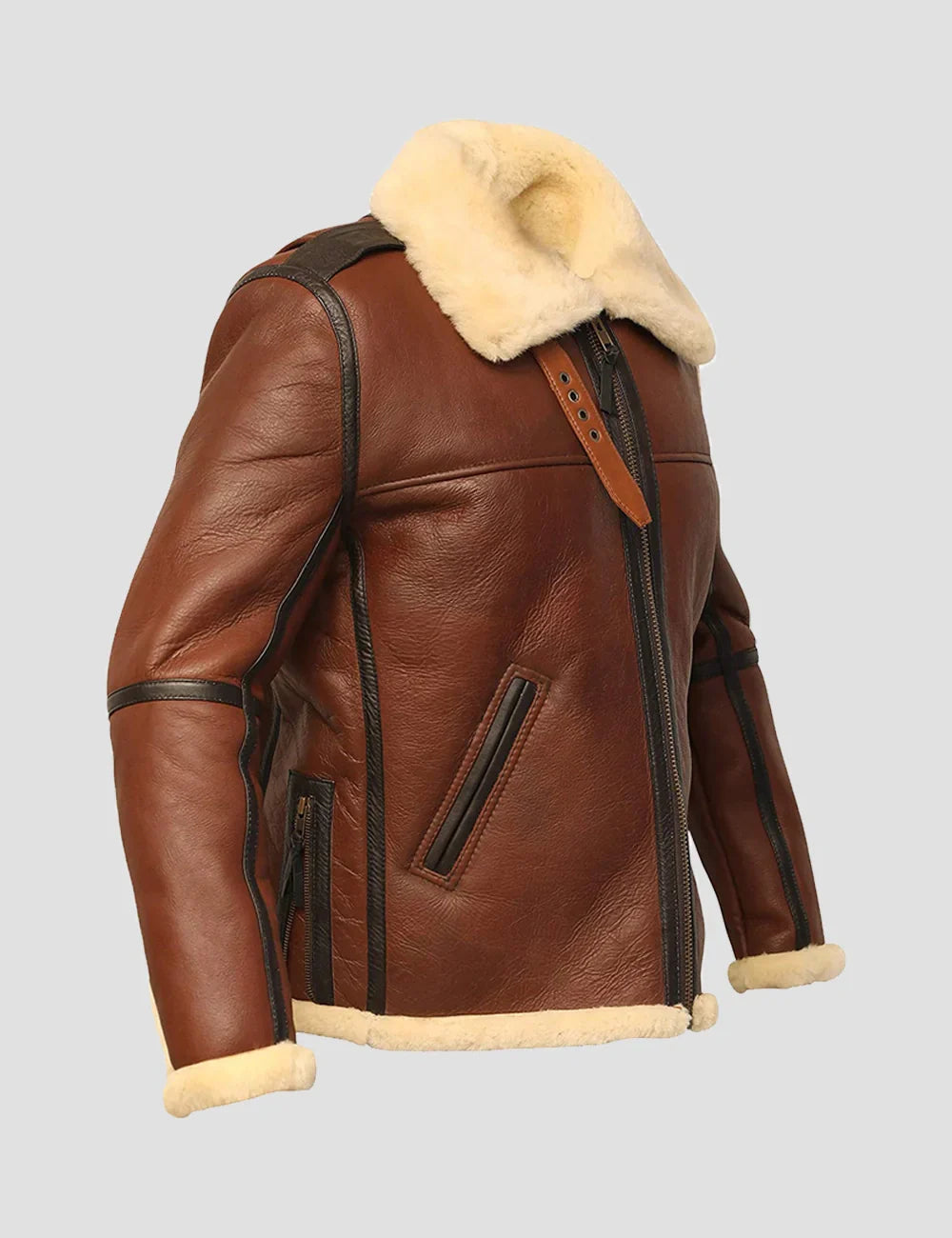 Authentic Heritage B-3 Sheepskin Flight Jacket